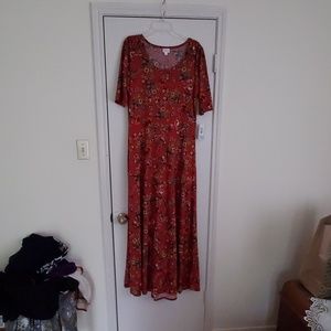 Lularoe Ana maxi dress 2xl  NWT